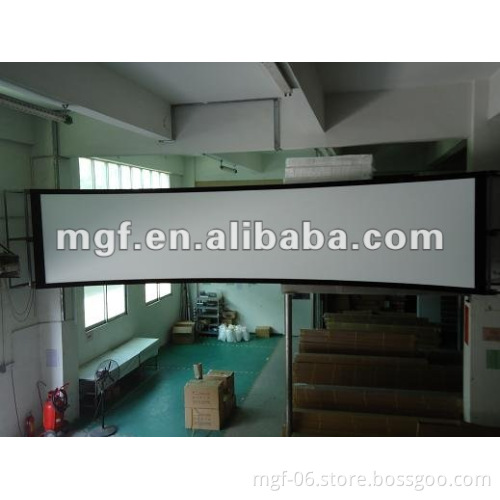 Curved Frame Screen Front or Rear 3D